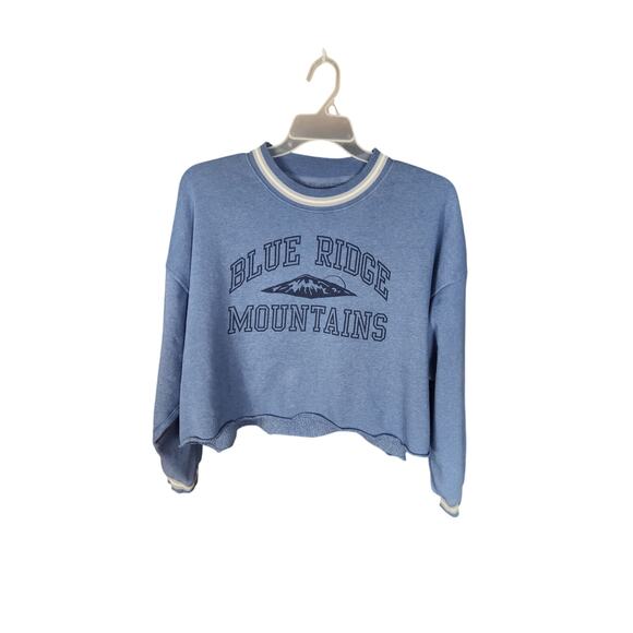 American Eagle Cropped Crewneck women's large - Picture 1 of 4
